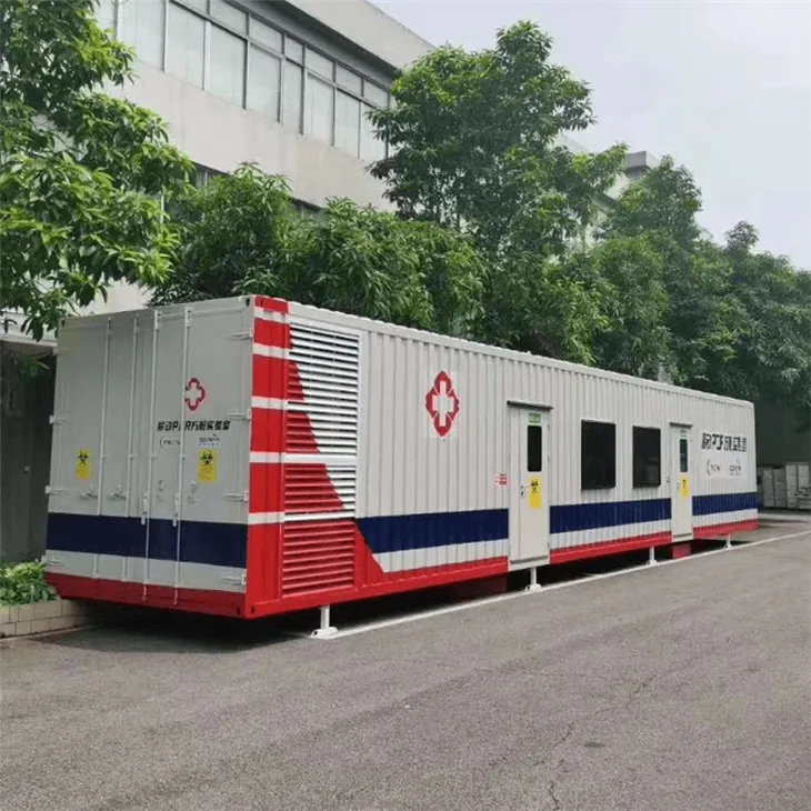 Mobilni PCR laboratorijski testni centar sa sigurnosnim ormarom