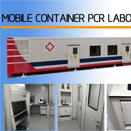 PCR mobilna laboratorijska kontejnerska reakcija polimeraze