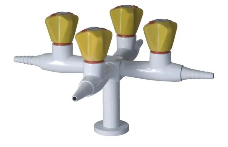 Laboratorijski dvostruki izlazni plinski ventil